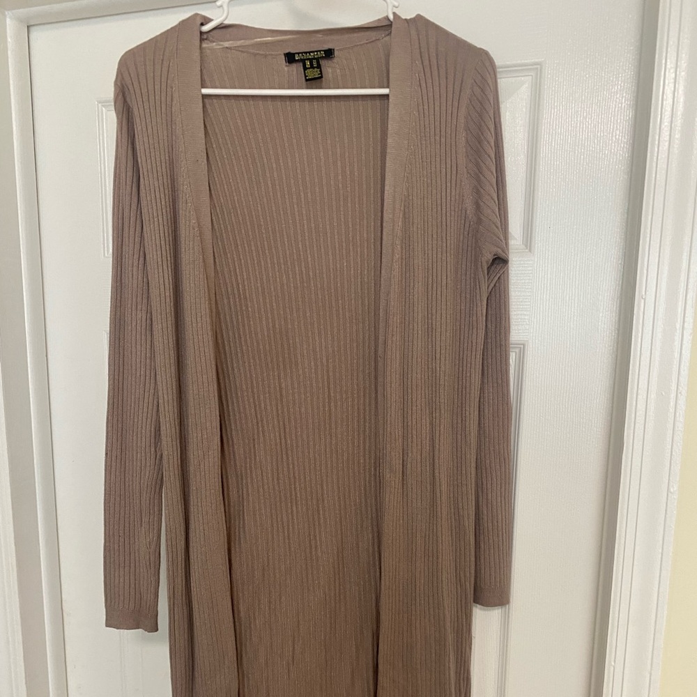 Long cardigan sweater